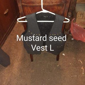 Mustard Seed Vest Womens L